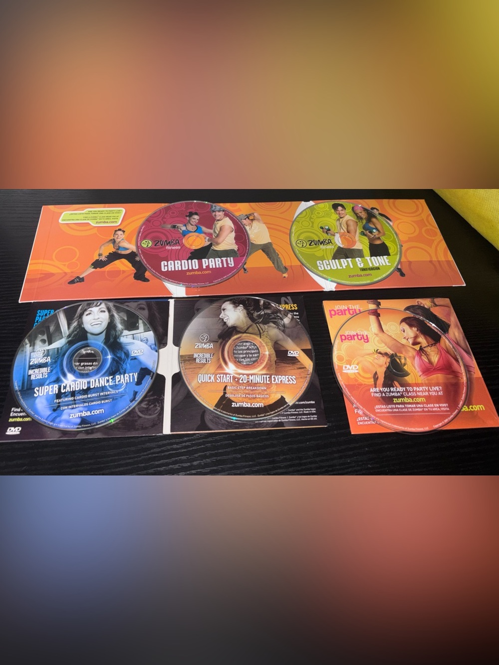 Zumba CD lot of 3